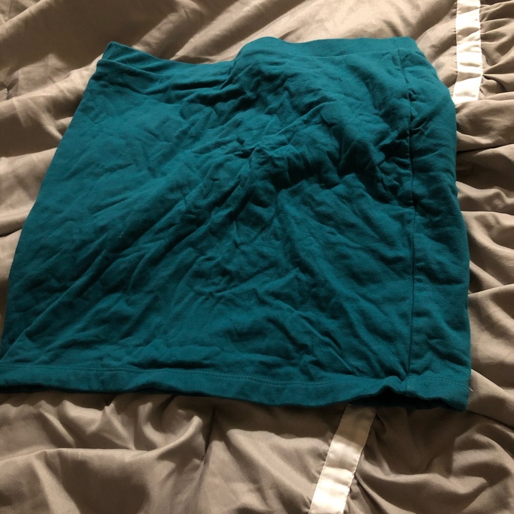 Blue skirt